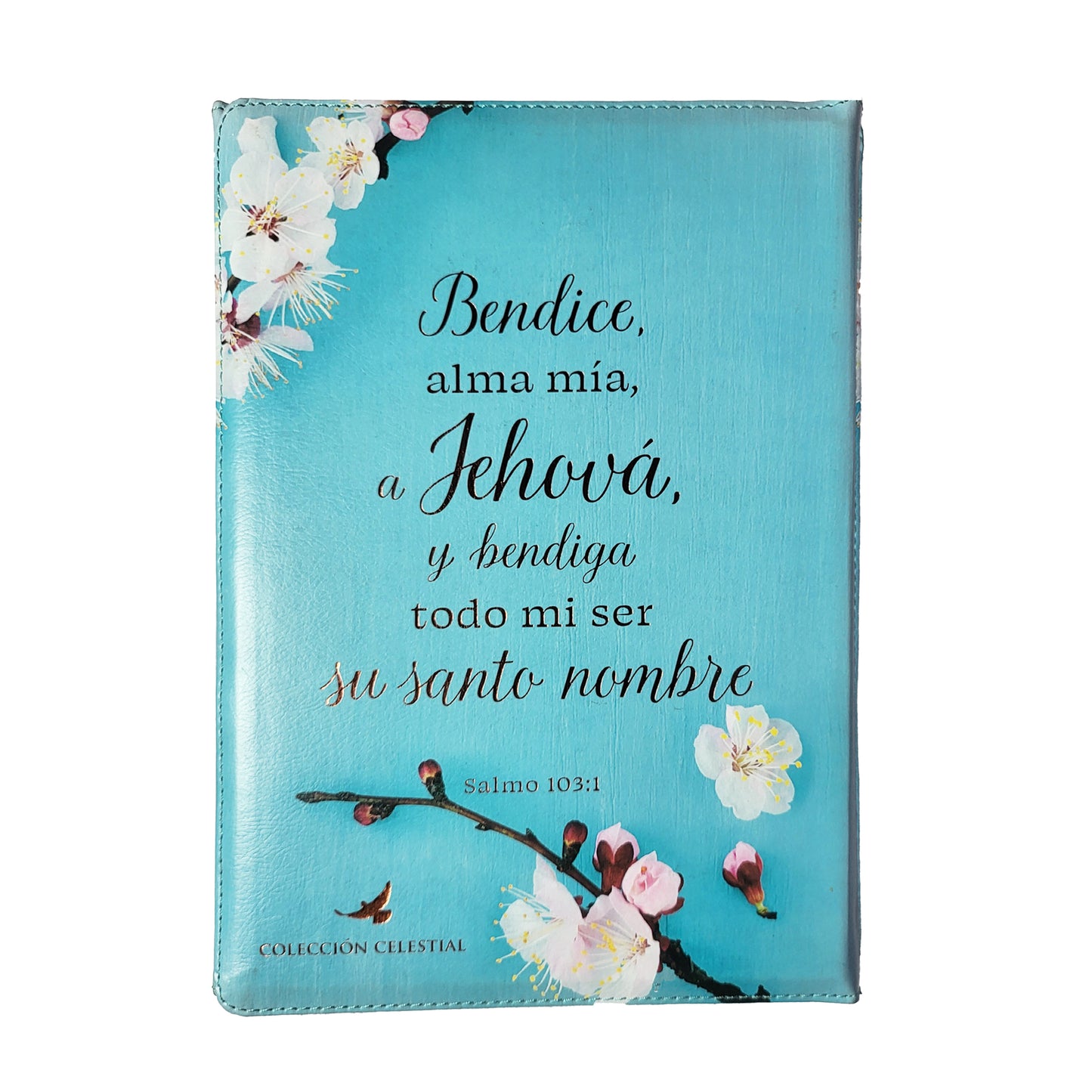 Biblia Letra Super Gigante en Español con Cierre Indice Floral