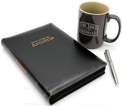 Biblia de Estudio Reina Valera 1960 Arco Iris Edicion Especial con Letra Grande color Negro