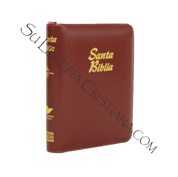 Biblia Tamaño Compacto Colombiano Vino/Tinto