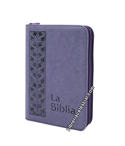 La Biblia TLA Compacta con cierre, Lila