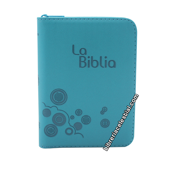 La Biblia TLA Compacta con cierre, Aqua