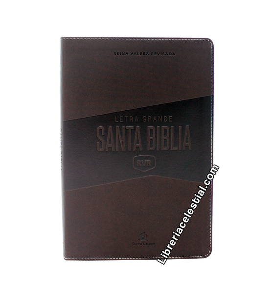 Santa Biblia Letra Grande Reina Valera Revisada, Cafe