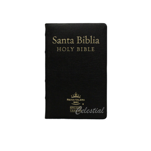Biblia Bilingue Tamaño Manual Negro/Bilingual Bible Manual Size Black