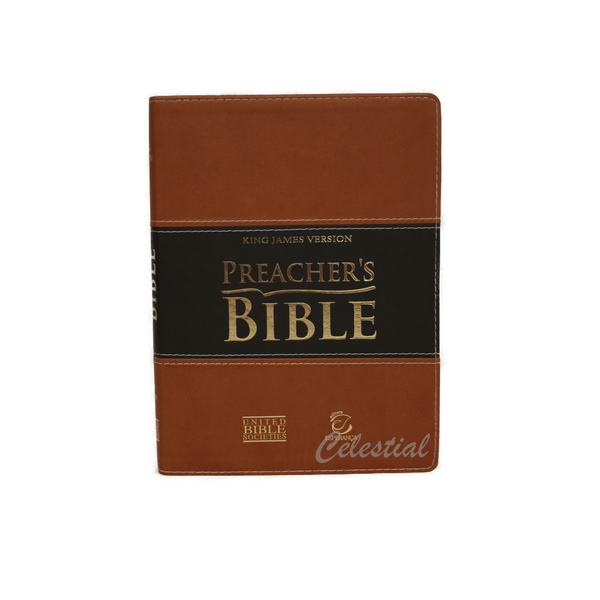 Preacher's Bible Duo-Brown/ Biblia para la Predicación Duo Cafe en Ingles