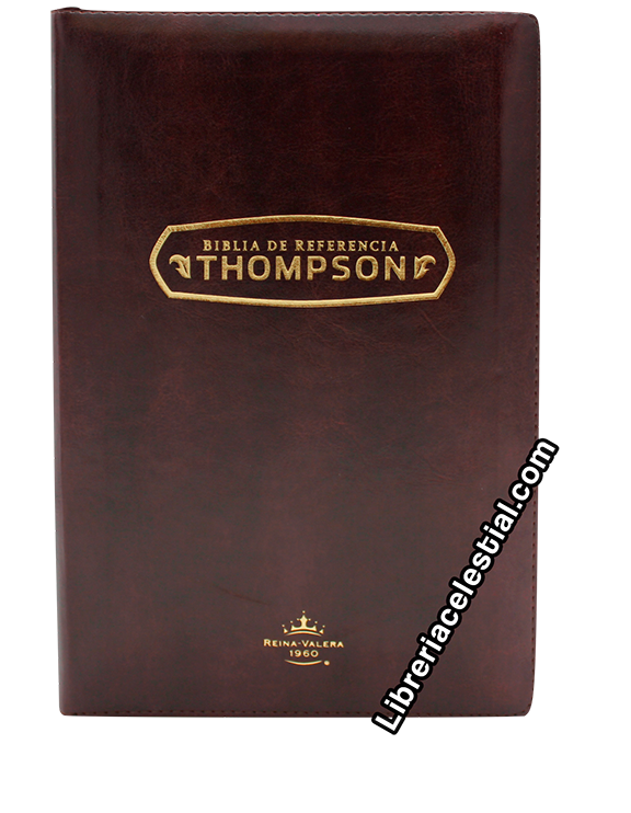 Biblia para Estudio Thompson con Cierre, Cafe Oscuro