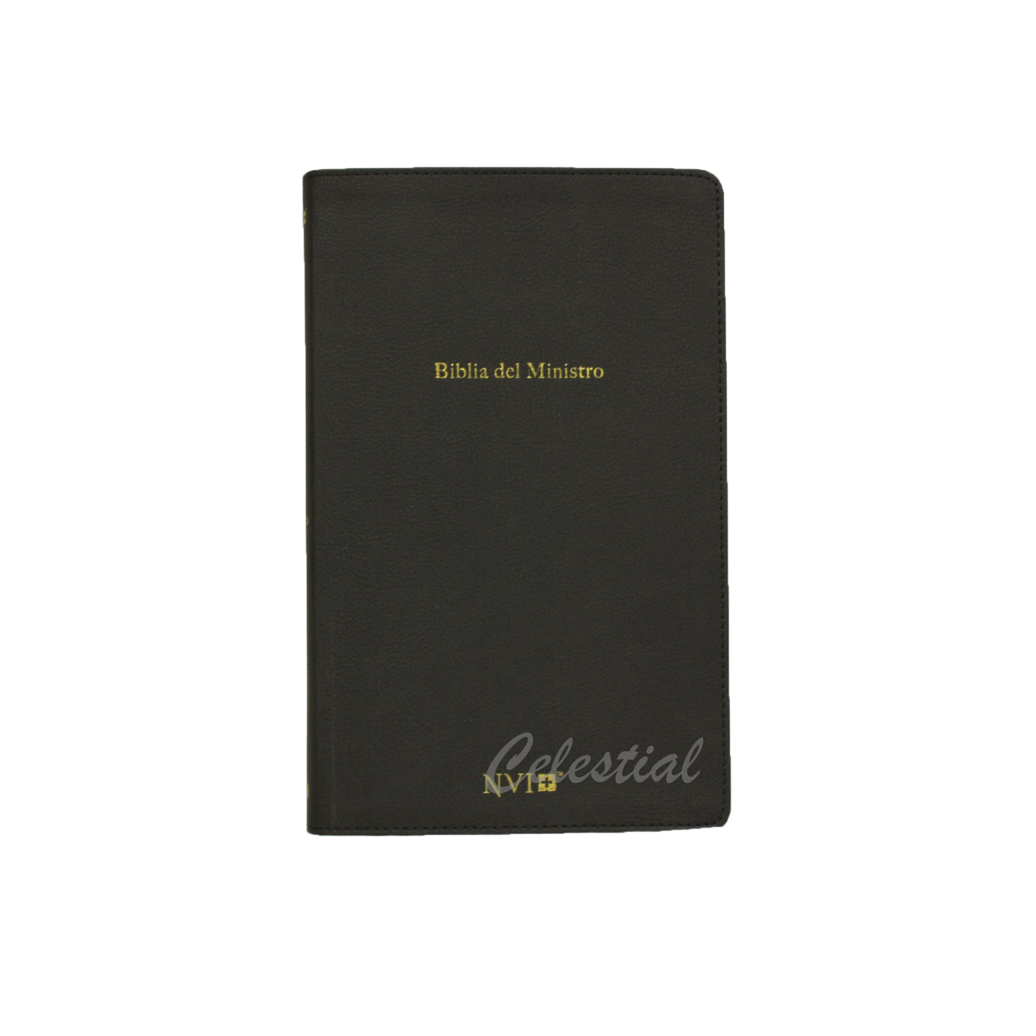 Biblia de Ministro Tamaño Manual Negro Nueva Version Internacional